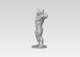 3D Printable Statue of the Mighty Minotaur from Greek Mythology // STL FILE // MM92