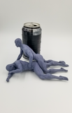 Alex & Chris Joined Together in an Expression of Intimacy // Solid 3D Printed Statue // MM69