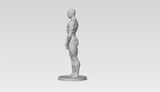 3D Printable Statue of a Standing Shy Nude Man Covering Himself // STL FILE // MM19