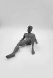 Naked Asher Resting After Dancing His Heart Out // Solid 3D Printed Statue // MM89