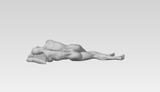 3D Printable Statue of a Sleeping Nude Man // STL FILE // MM24