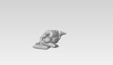 3D Printable Statue of a Sleeping Nude Man // STL FILE // MM24