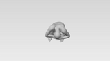 3D Printable Nude Squatting Young Male Statue // STL FILE // MM04 B