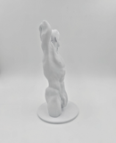 Giovanni Half Statue in Great Flex Pose // Solid 3D Printed Statue // MM82