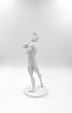 Elegant Asher Dancing to the Music of his Heart // Solid 3D Printed Statue // MM85