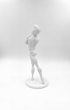 Elegant Asher Dancing to the Music of his Heart // Solid 3D Printed Statue // MM85