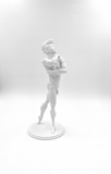 Elegant Asher Dancing to the Music of his Heart // Solid 3D Printed Statue // MM85