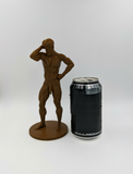 Lumberjack Garrett Pondering Where His Axe Went // Solid 3D Printed Statue // MM86