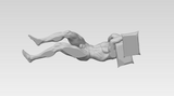 3D Printable Statue of a Sleeping Nude Man // STL FILE // MM24