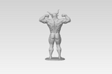 3D Printable Statue of the Mighty Minotaur from Greek Mythology // STL FILE // MM92