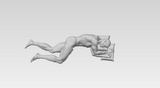 3D Printable Statue of a Sleeping Nude Man // STL FILE // MM24