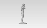 3D Printable Statue of a Nude Young Man Flexing His Muscles // STL FILE // MM17