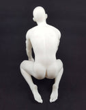 3D Printed Nude Young Man on His Knees (MM07)