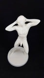 Solid 3D Printed 8" Nude Young  Man Showing Off (MM15)