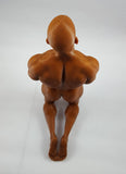 3D Printed 8" Nude Male on His Knees with Hands Clasped // MM08