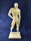 3D Printed 8" Standing Muscular Nude Man (MM14-B)