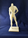 3D Printed 8" Standing Muscular Nude Man (MM14-B)