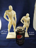 3D Printed 8" Standing Muscular Nude Man (MM14-B)