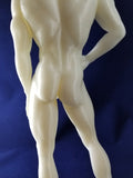 3D Printed 8" Standing Muscular Nude Man (MM14-B)