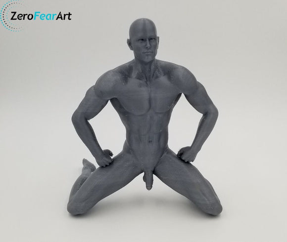 Solid 3D Printed Statue - 6