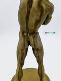 3D Printed Nude Muscular Young Man Standing with Arms Crossed (MM28)