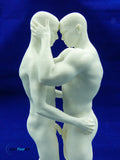 Two Muscular Nude Men Showing Affection // 8.5 Inches // 3D Printed // MM40