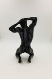 3D Printed 8" Nude Young Man Kneeling (MM03-B)