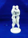 Two Muscular Nude Men Showing Affection // 8.5 Inches // 3D Printed // MM40