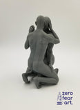 Nude Couple Sharing A Moment Together // 3D Printed // MM52