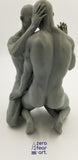 Nude Couple Sharing A Moment Together // 3D Printed // MM52