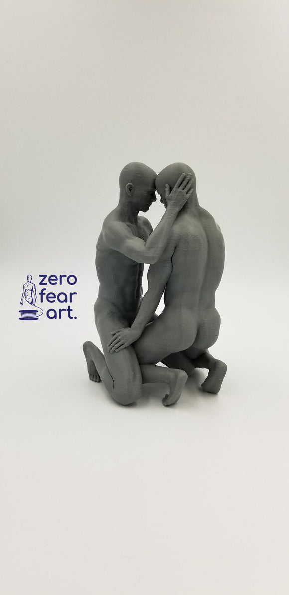 Nude Couple Sharing A Moment Together // 3D Printed // MM52