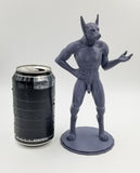 Solid 3D Printed Statue - Anubis the Egyptian God of the Underworld // MM59