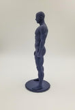 Corey Fresh from Boot Camp Standing at Attention // Solid 3D Printed Statue // MM62