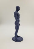 Corey Fresh from Boot Camp Standing at Attention // Solid 3D Printed Statue // MM62