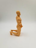 Matt Enjoying Himself Naked with Some Healthy Self-Love   // Solid 3D Printed Statue // MM72