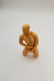 Matt Enjoying Himself Naked with Some Healthy Self-Love   // Solid 3D Printed Statue // MM72