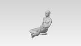 3D Printable Relaxing Nude Young Man // STL FILE // MM06