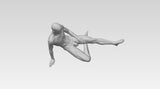 3D Printable Relaxing Nude Young Man // STL FILE // MM06